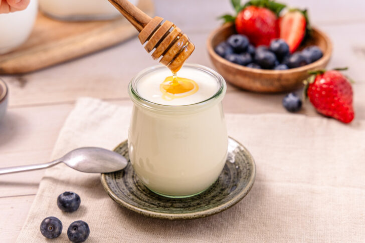 Joghurt mit Honig