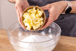 Butter dazugeben