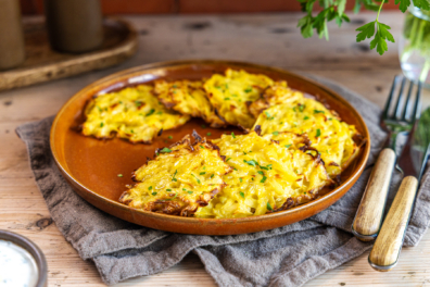 Kartoffelpuffer aus der Heißluftfritteuse