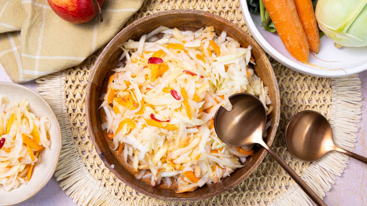 Kohlrabisalat mit der extra Portion Vitamine