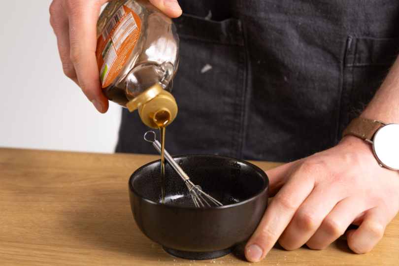 Dressing mit Ahornsirup