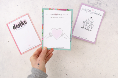 Muttertagskarte basteln