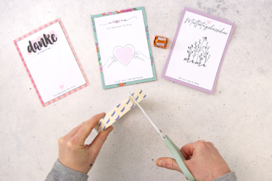 Klebeband abschneiden