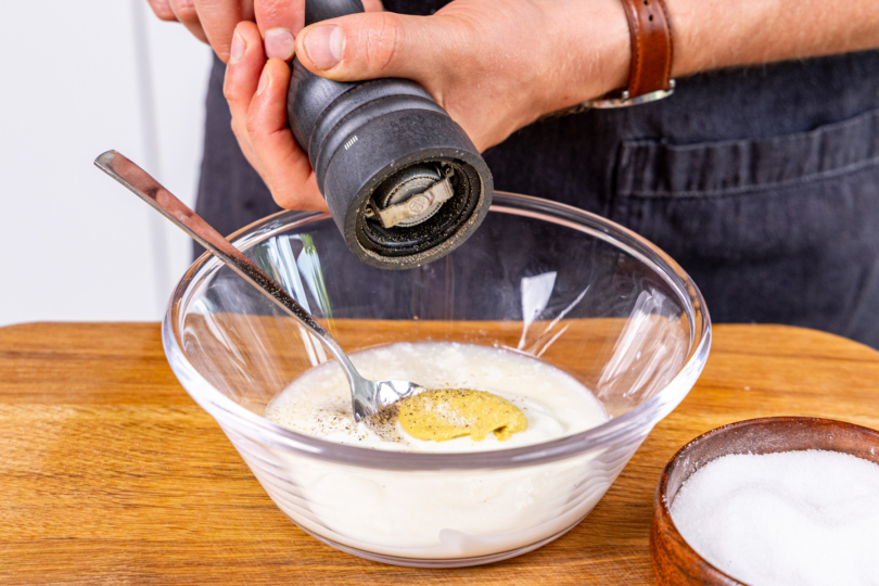 Joghurtdressing zubereiten