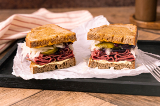 Pastrami Sandwich New York Style