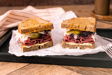 Pastrami Sandwich New York Style