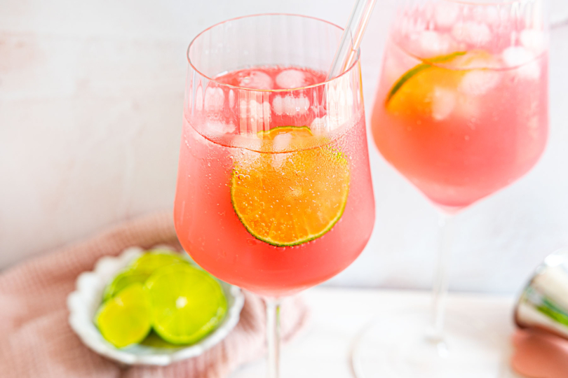 erfrischender Sarti Lemon Spritz