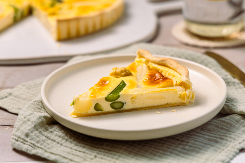 Spargelquiche: schnell und einfach