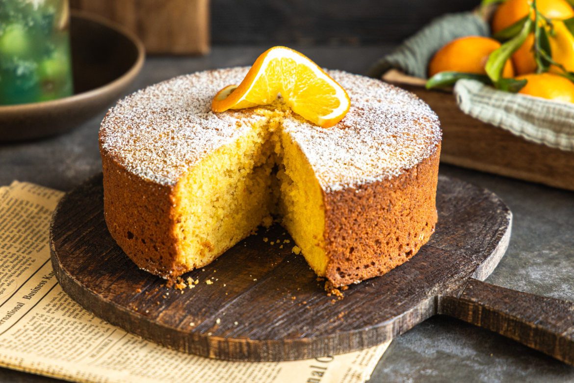 Sizilianischer Orangenkuchen