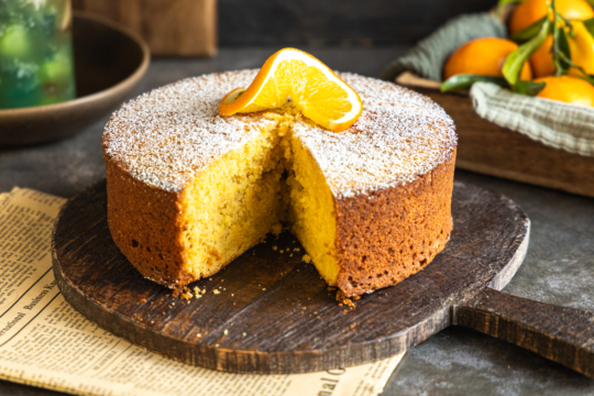 Sizilianischer Orangenkuchen