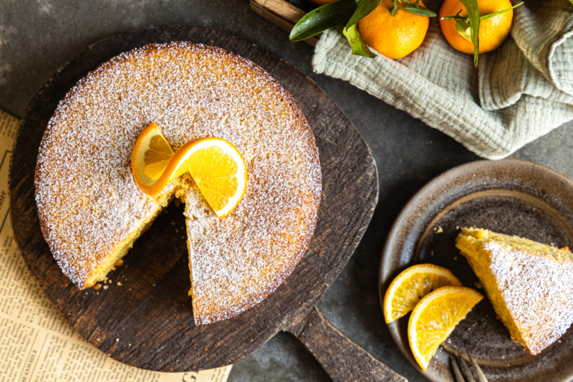 Sizilianischer Orangenkuchen