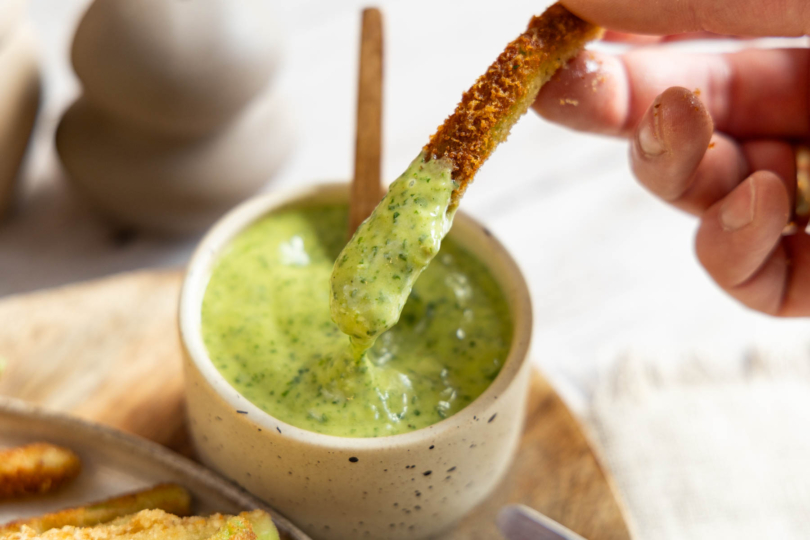 Spargel in Parmesankruste