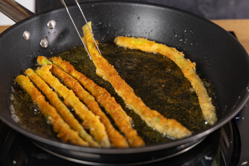 Spargel frittieren