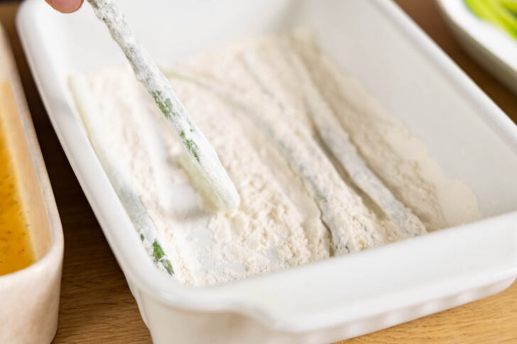 Spargel mehlieren