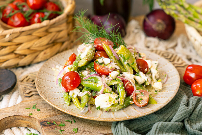 Spargelsalat mit Feta