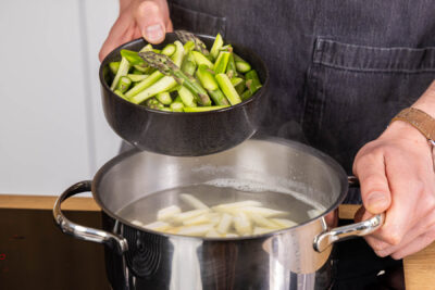 Spargel garen