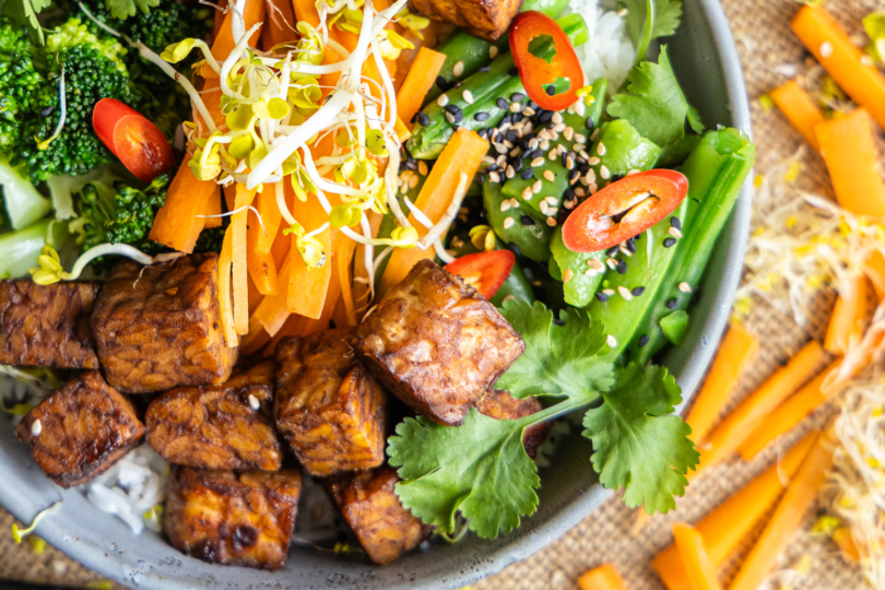 Tempeh knusprig braten