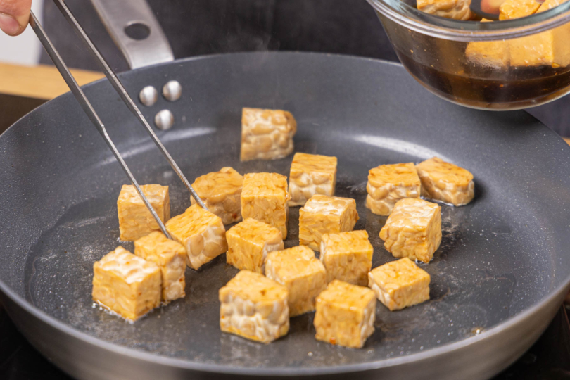 Tempeh anbraten