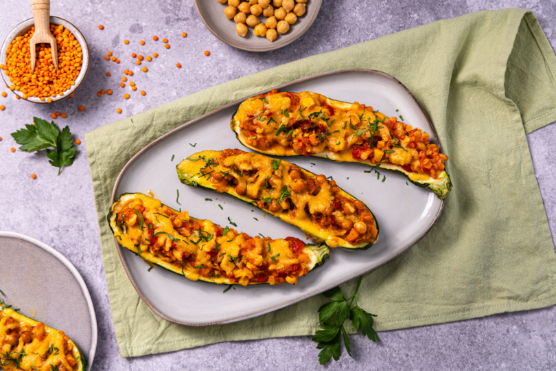 Zucchini vegan füllen