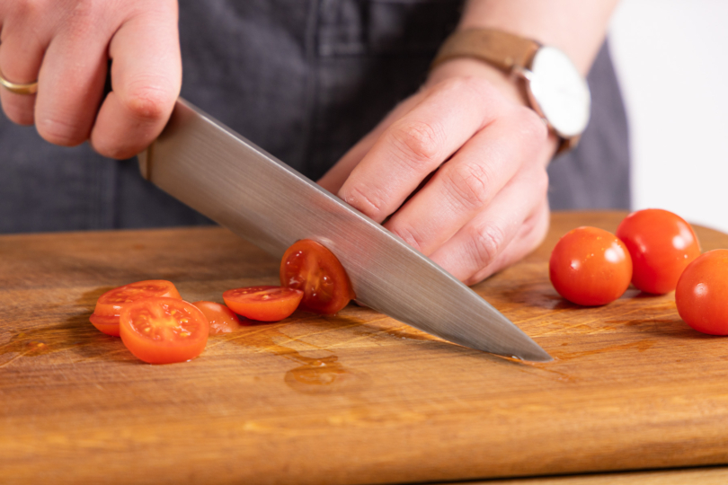 Tomaten schneiden