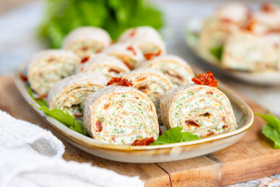Brotdose Rezepte: Wrap-Röllchen