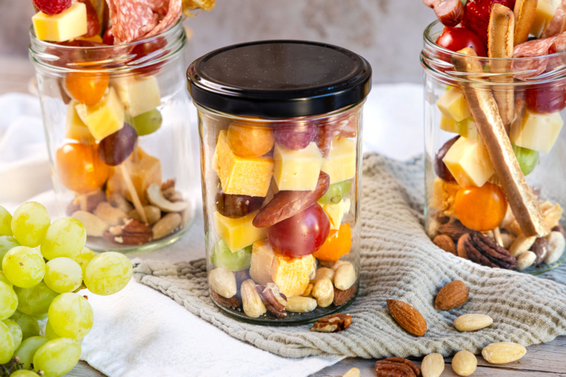 Charcuterie Cups mit Deckel