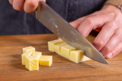 Käse schneiden