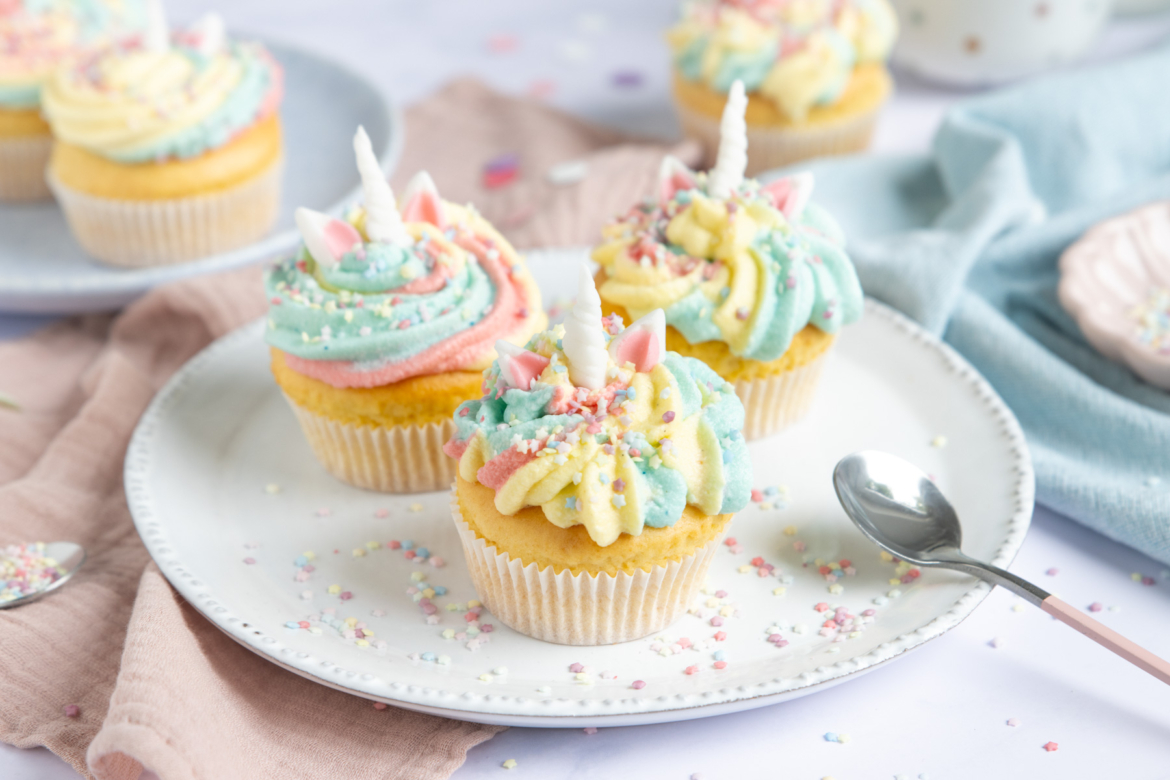 Einhorn Muffins
