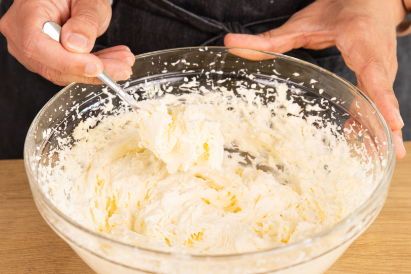 Frosting für Einhorn Muffins