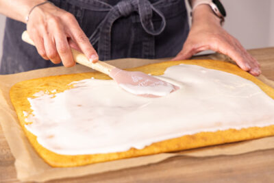 Fantakuchen glasieren