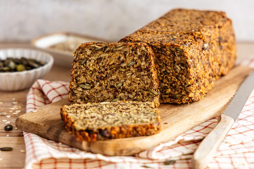 Körnerbrot ohne Mehl