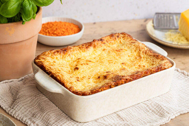Linsenlasagne