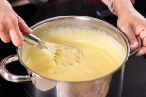 Pudding kochen