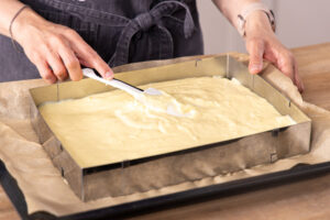 Pudding verstreichen