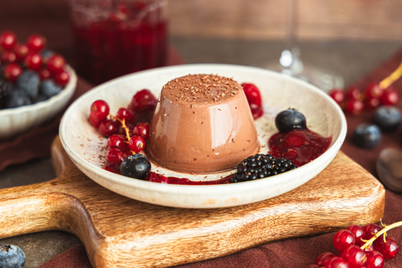Schoko Panna Cotta