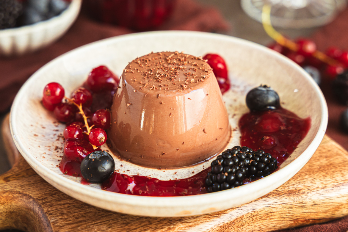 Schoko Panna Cotta