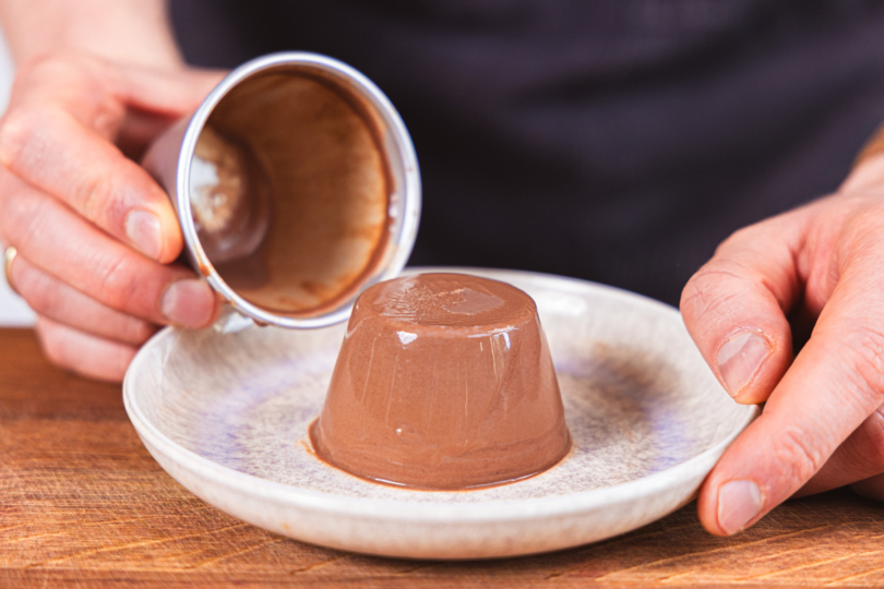 Panna Cotta stürzen