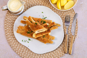 Spargel Cordon Bleu top-down