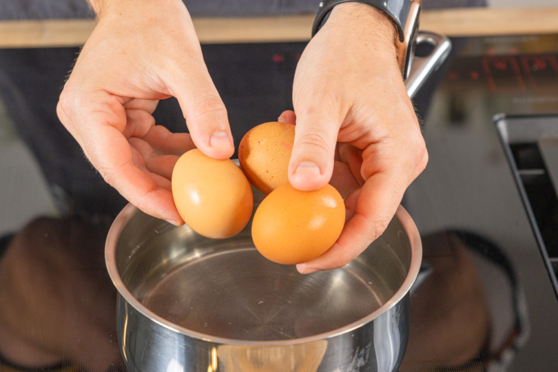 Eier kochen