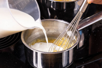 Béchamelsauce zubereiten