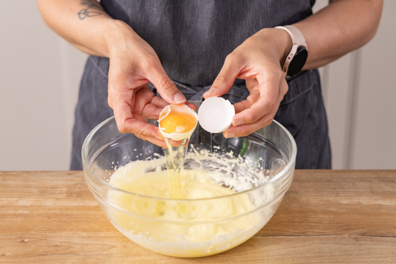 Eier unterrühren