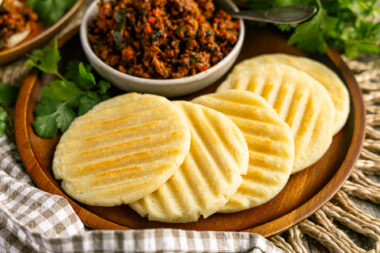 Arepas vom Kontaktgrill