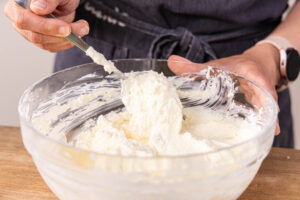 fertige Creme Löffel