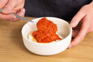 Ajvar dazugeben