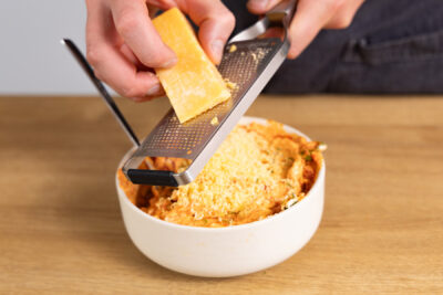 Cheddar dazugeben