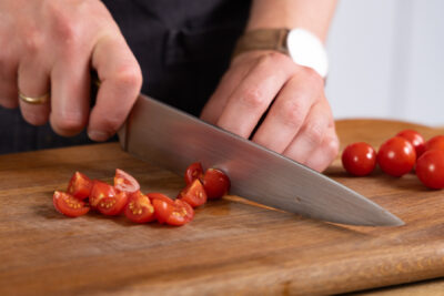 Tomaten schneiden