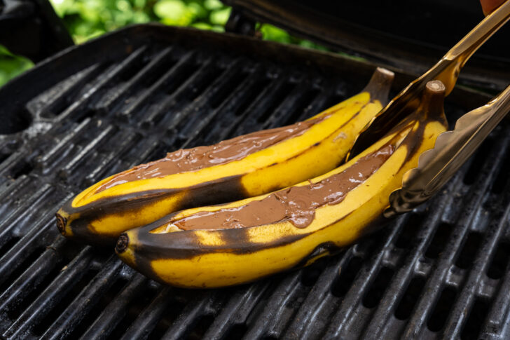 gegrillte Banane