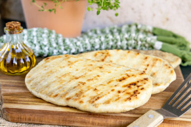 Grillbrot: Brot auf dem Grill gebacken