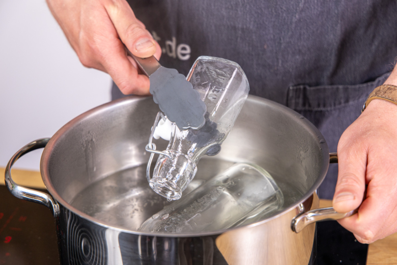 Flaschen sterilisieren