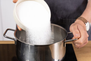 Zucker kochen